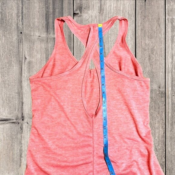 Champion C9 Racer Back Criss‎ Cross Keyhole Back Tank Top Coral Pink size Small - Picture 7 of 9